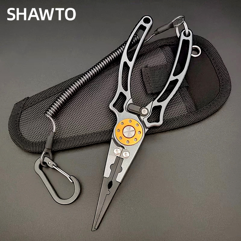 Fishing Equipment Price - ショートー 20cm アルミ製フィッシングプライヤー 海水釣り用マルチツール フックリムーバー ラインカッター