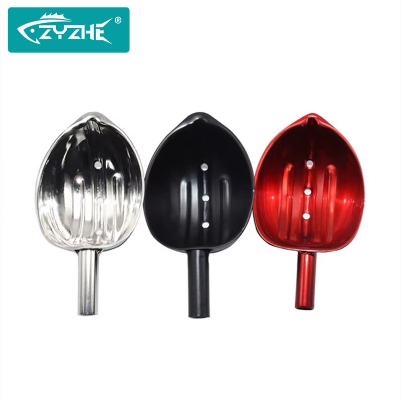 ZYZHE 釣り用餌入れスプーンヘッド、ステンレス製、耐腐食 - Fishing Equipment Cheap のレビューと価格