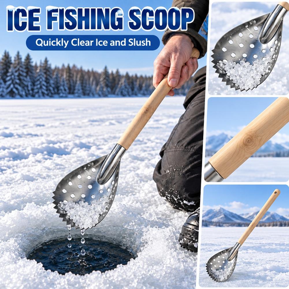 アイスフィッシング用スキューマー、スラッシュスクープ、ステン - Fishing Equipment Cheap のレビューと価格