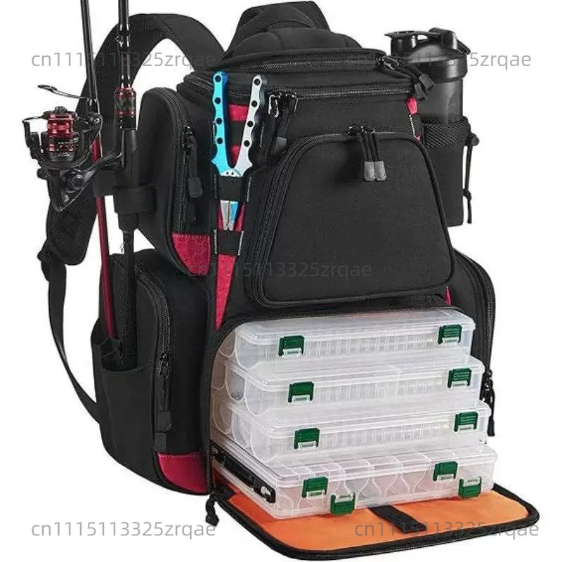 釣り道具用バックパック 大型屋外収納付き釣り道具バッグ 保護 - Fishing Equipment Bag のレビューと価格