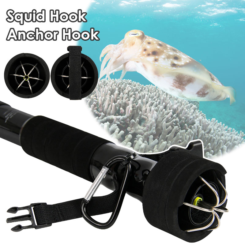 4/3 メートル伸縮イカガフアンカーフック釣りフックイカイカ - Fishing Equipment Carp のレビューと価格