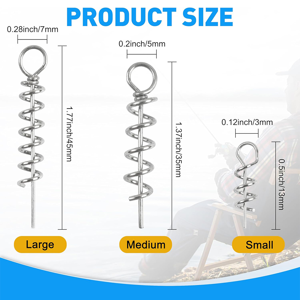50 個スプリングツイストロック釣りクランクフックセンタリン - Fishing Equipment Carp のレビューと価格
